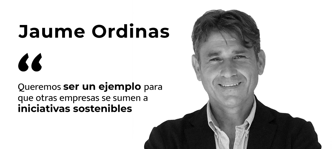Jaume Ordinas (Garden Hotels): «Queremos ser un ejemplo para que otras empresas se sumen a iniciativas sostenibles».
