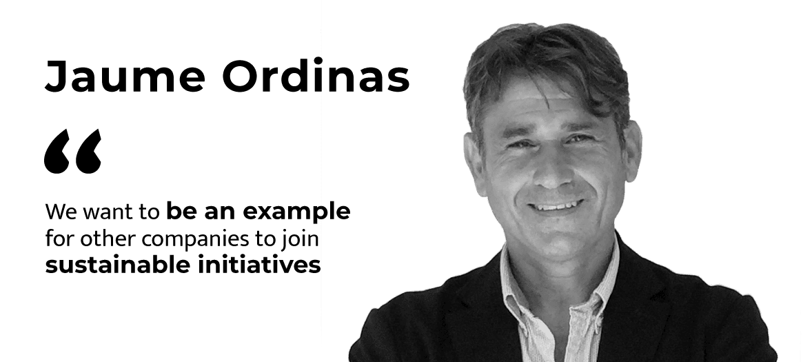 Jaume Ordinas (Garden Hotels): “We want to set an example to encourage other companies to opt for sustainable initiatives.”