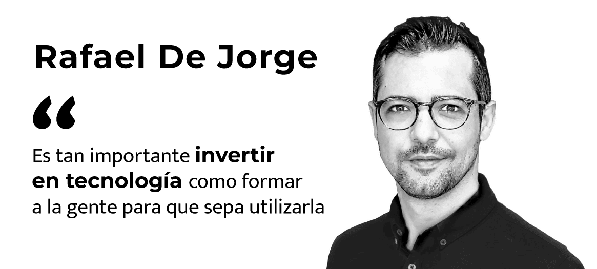 Rafael de Jorge (Growtur): «Es igual de importante invertir en tecnología como formar a la gente para que sepa utilizarla».