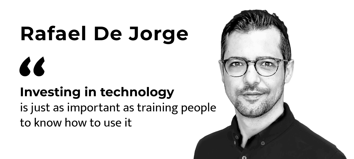 Rafael de Jorge (Growtur): “Investing in technology is just as important as training people to know how to use it.”