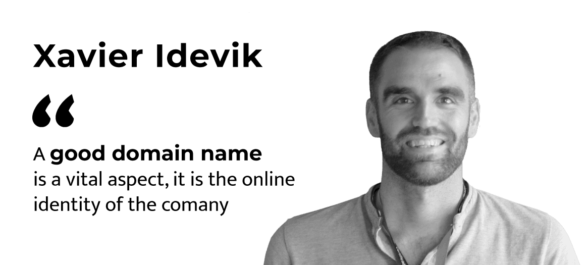 Xavier Idevik (DonDominio): “Having a good domain is a vital aspect. It’s the online identity of the company.”