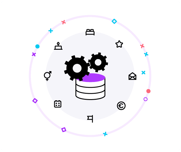Database syncing guest profile data