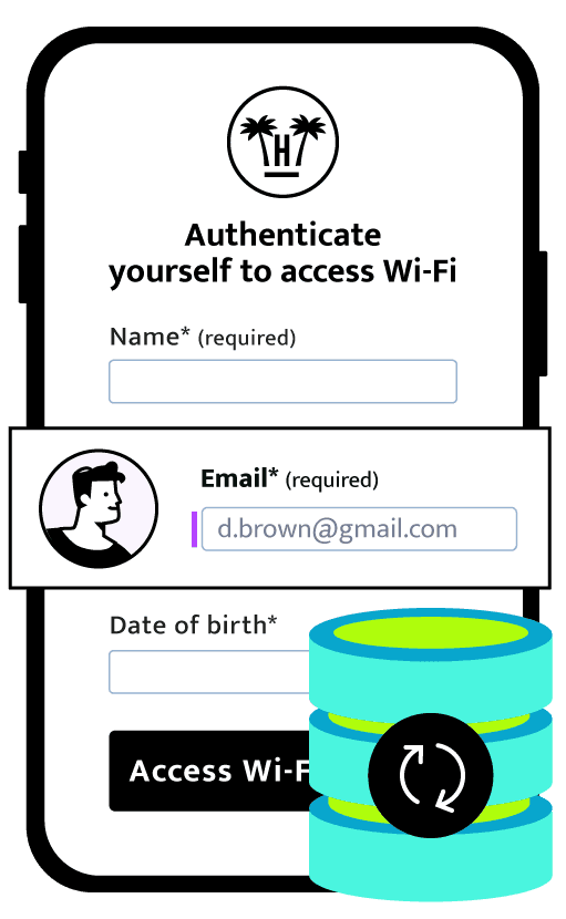 WiFi login process