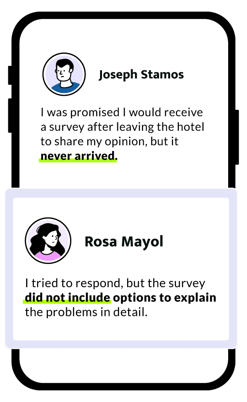 Generic surveys fail to capture actionable insights