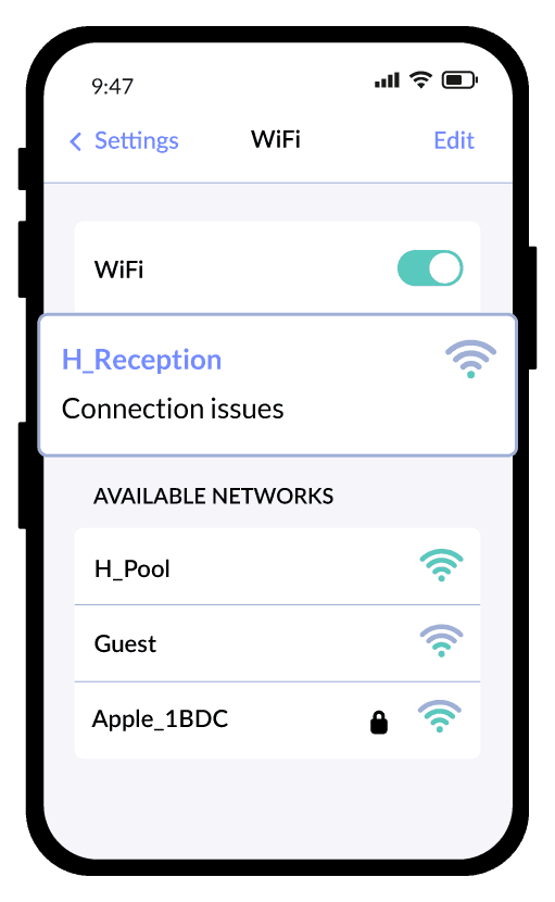 Unresolved connectivity issues