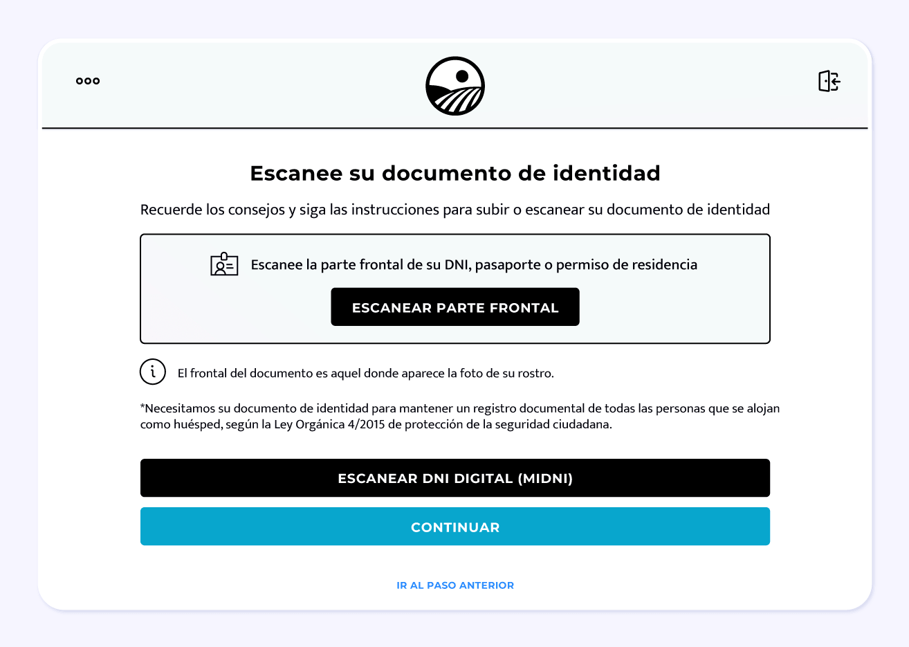 Una nueva forma de identificarse durante el check-in