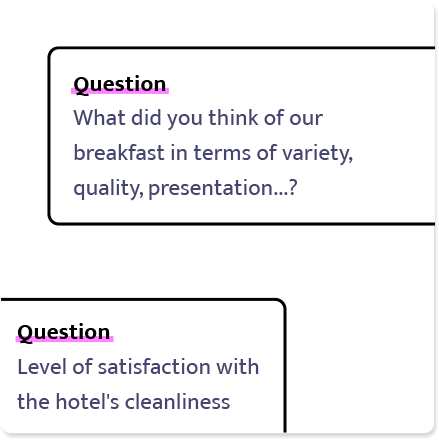 Customizable Surveys