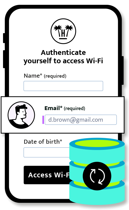 WiFi login process