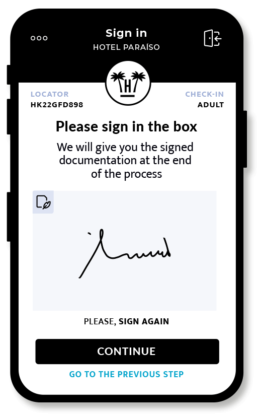 Mobile Digital Check-in