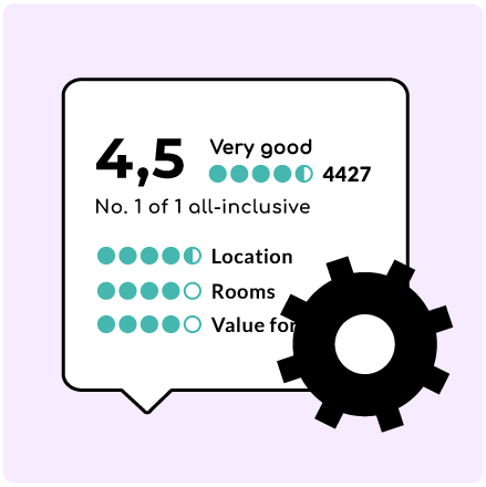 Automated review flow boosting online visibility