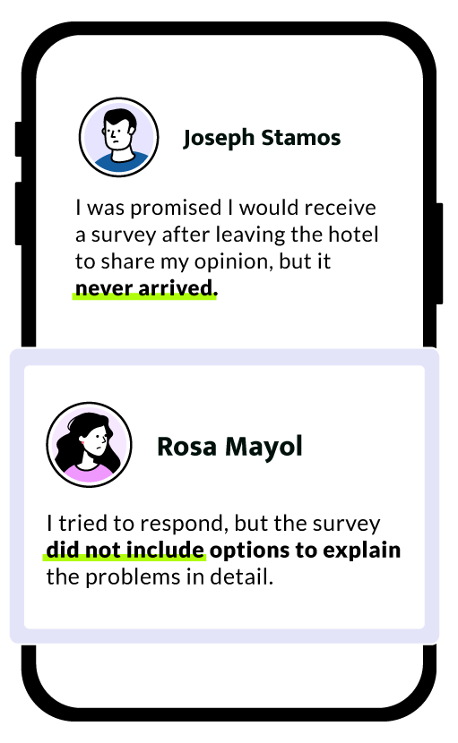 Generic surveys fail to capture actionable insights