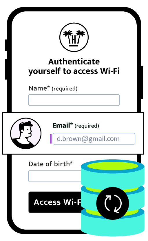 WiFi login process