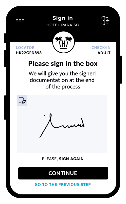 Mobile Digital Check-in