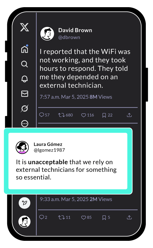 Guest complaints