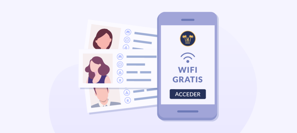 ¿Qué métodos dispone un hotel para recopilar datos de sus huéspedes?