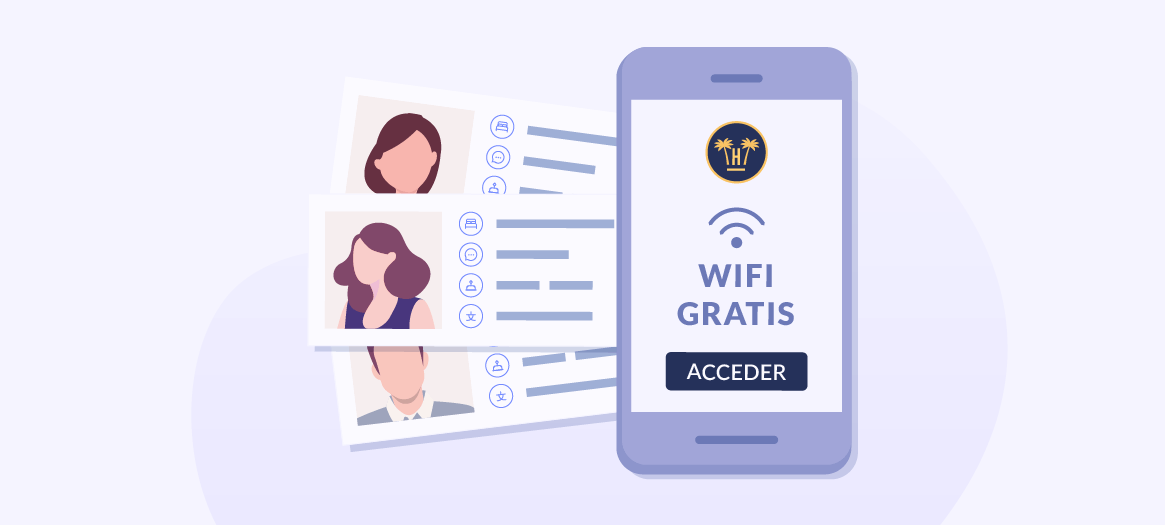 ¿Qué métodos dispone un hotel para recopilar datos de sus huéspedes?