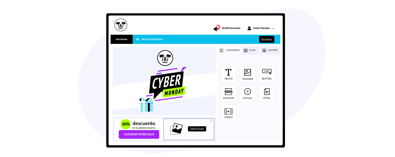 Newsletters específicos y personalizados
