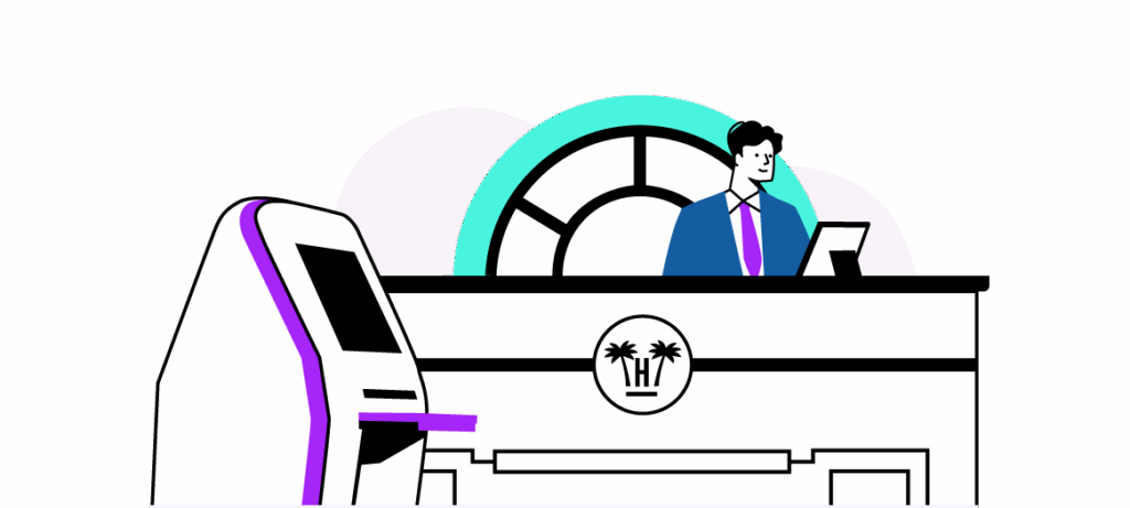 Evolución de la recepción del hotel