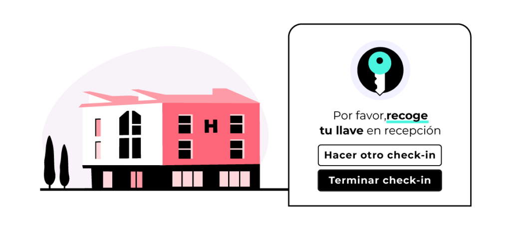 Check-in digital a medida