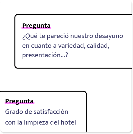 Encuestas de satisfacción personalizables