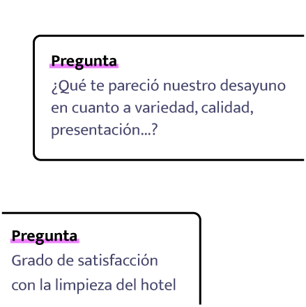 Encuestas de satisfacción personalizables
