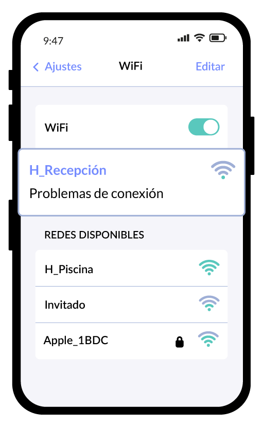 Automatización red hotelera