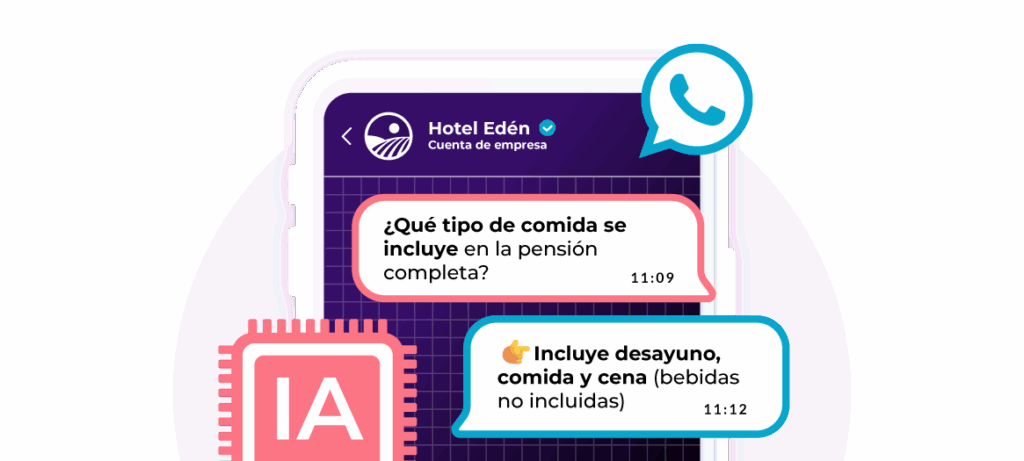 WhatsApp Business en hotelería