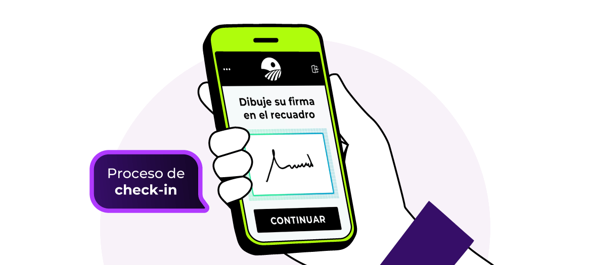 Check-in online en hoteles